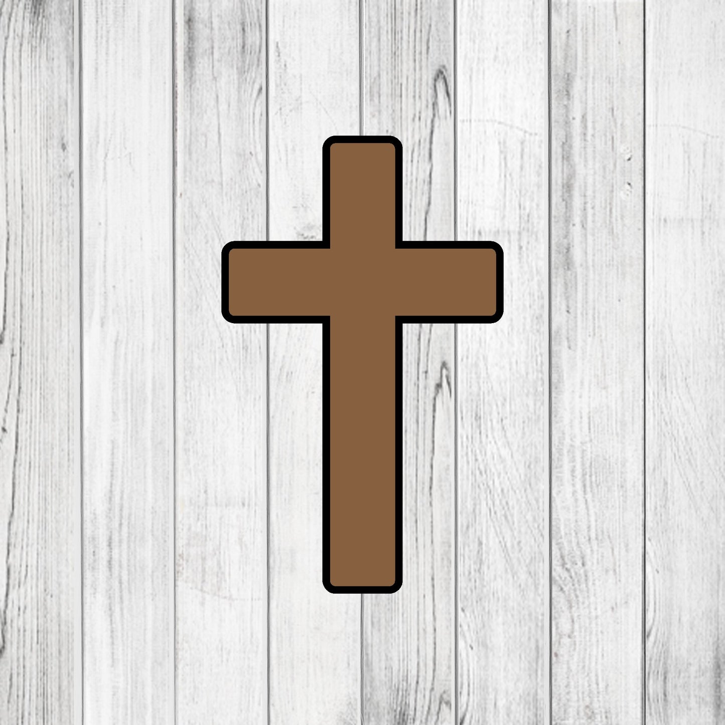 DONE TO ORDER: Cross 3 Cookie Cutter - SHCreations