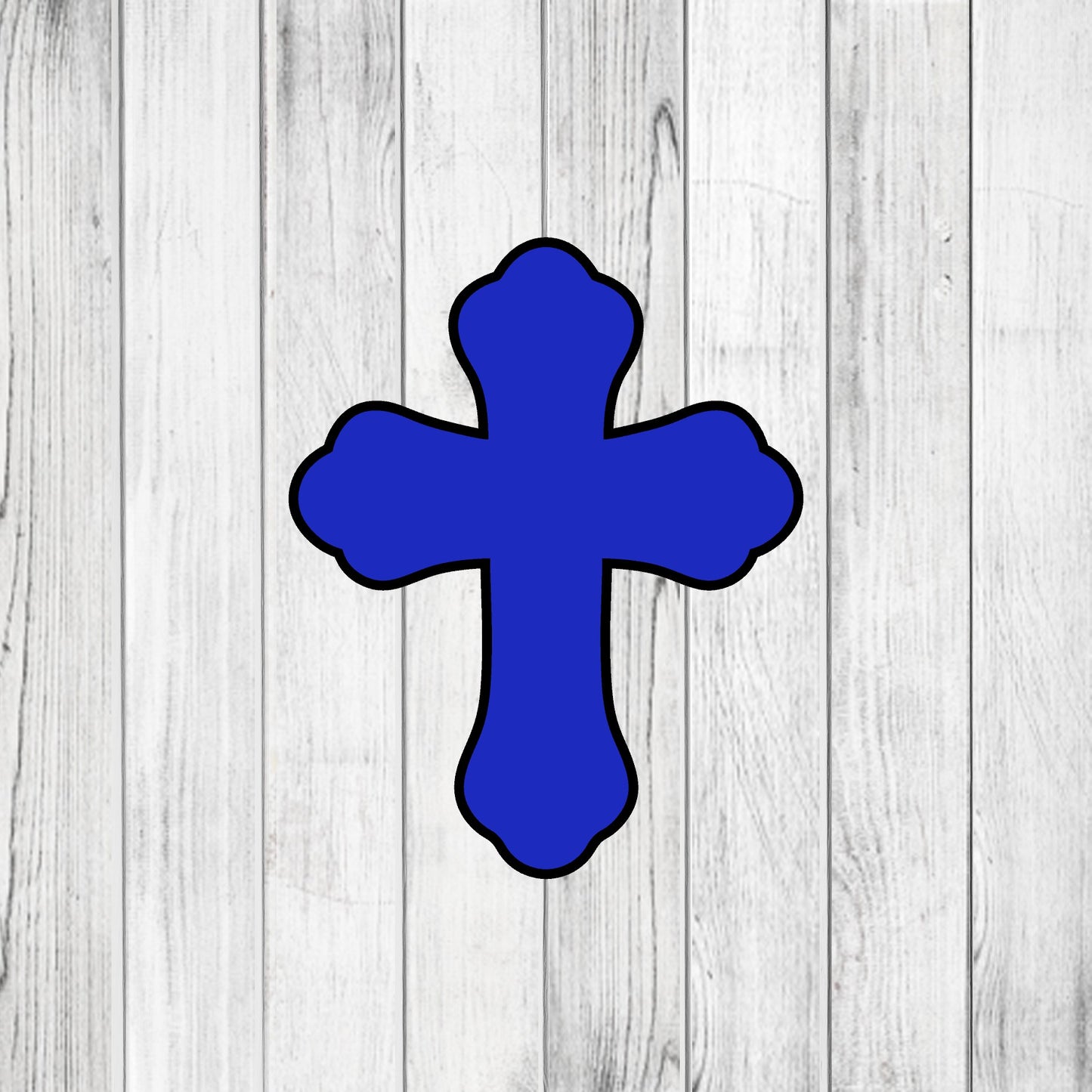 DONE TO ORDER: Cross 5 Cookie Cutter - SHCreations
