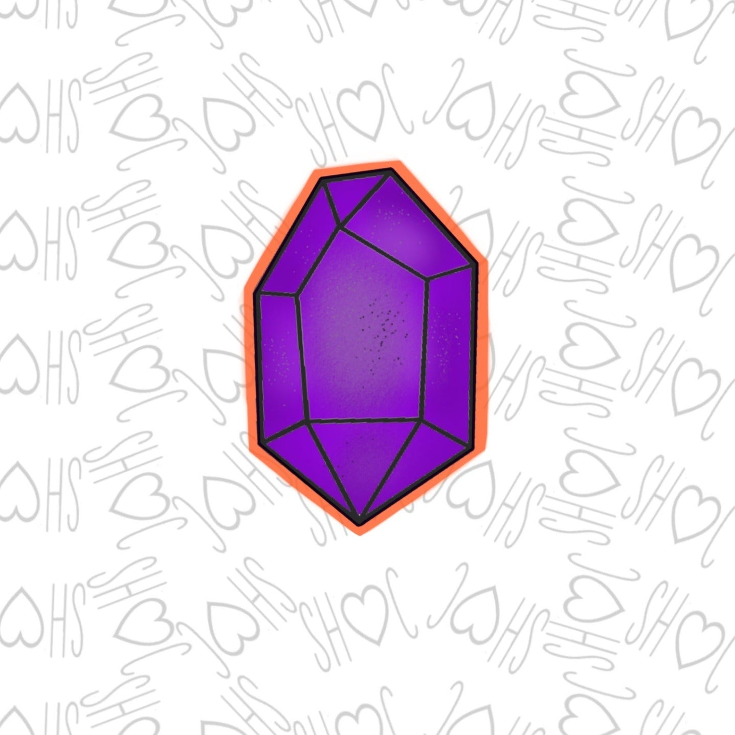 DONE TO ORDER: Crystal 1 Cookie Cutter - SHCreations