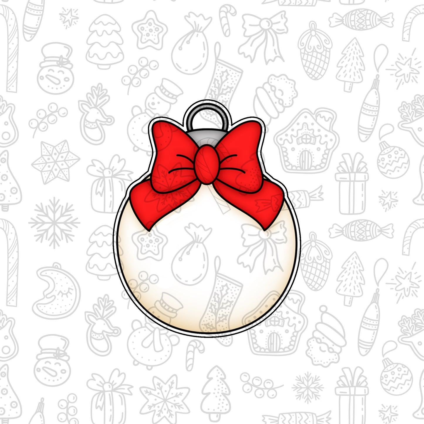 DONE TO ORDER: Ornament 3 Cookie Cutter - SHCreations
