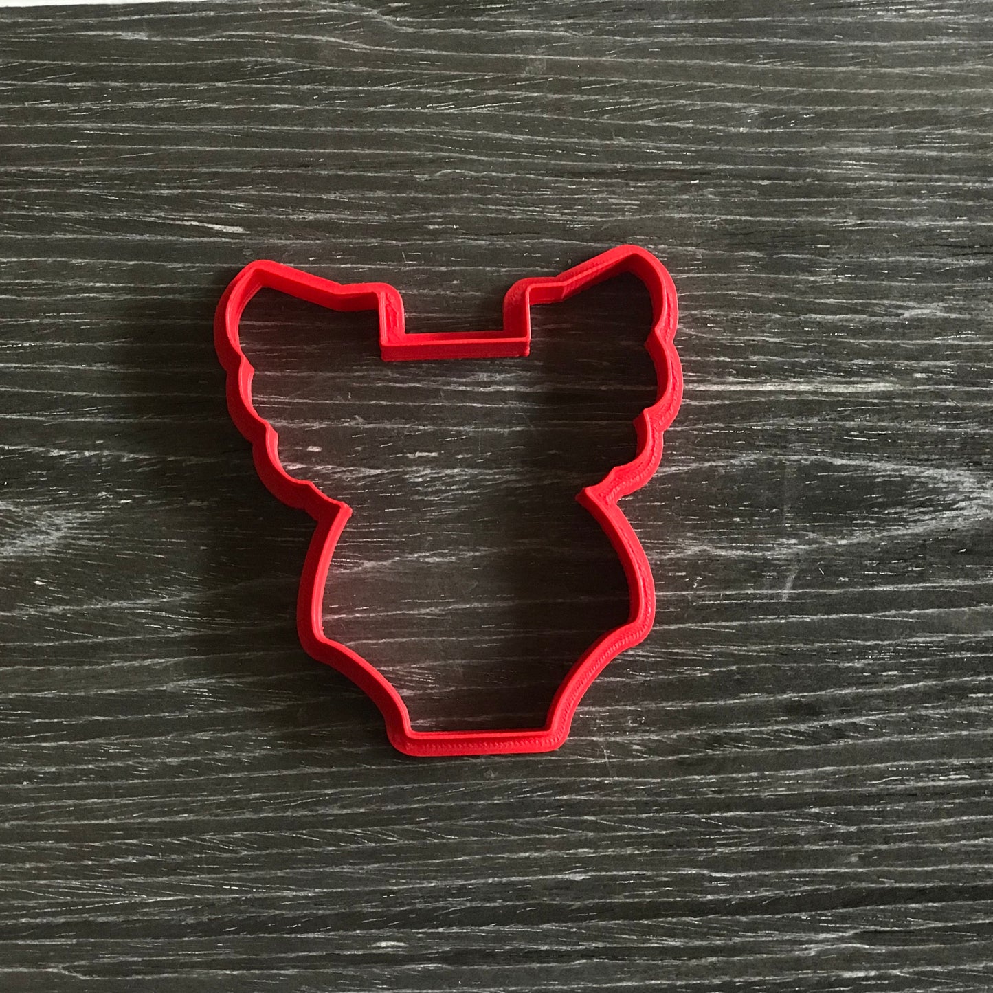 DONE TO ORDER: Ruffle Onesie 1 Cookie Cutter - SHCreations