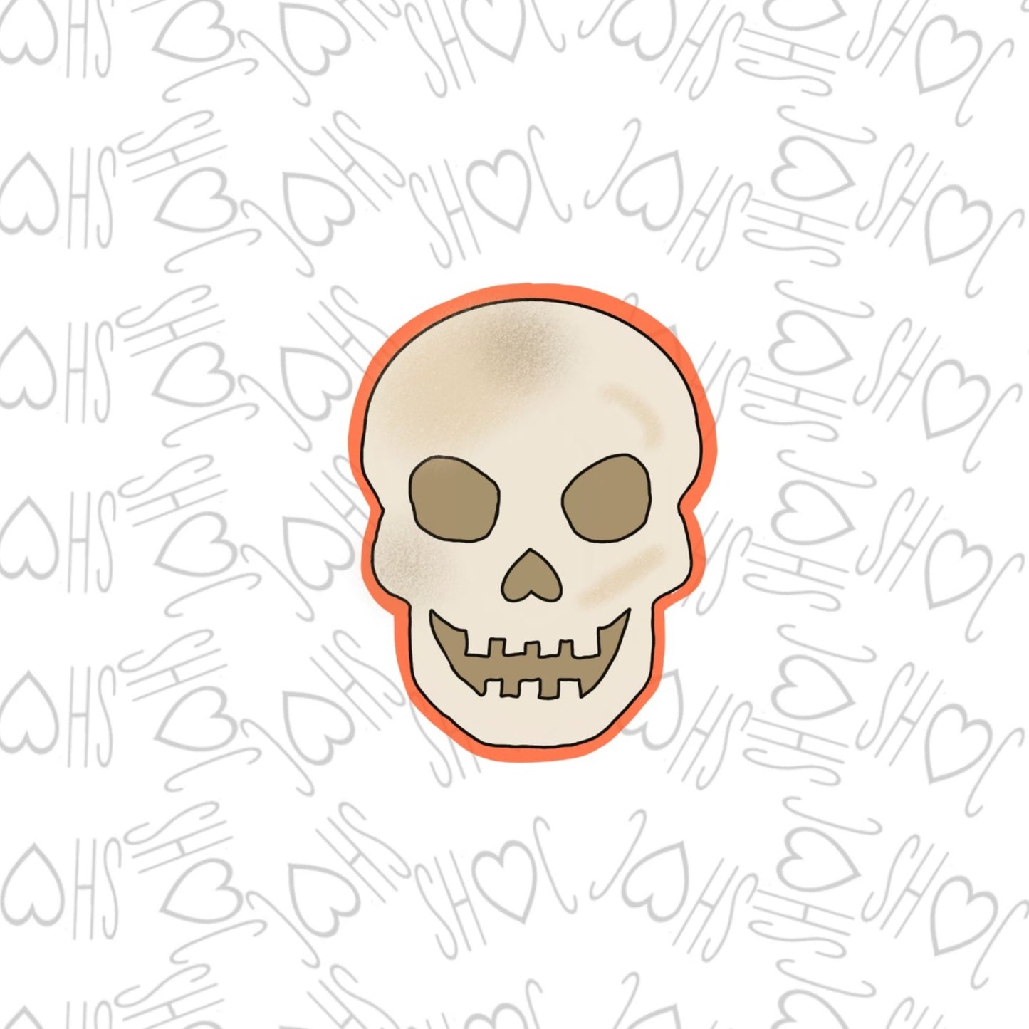 DONE TO ORDER: Skull Cookie Cutter - SHCreations