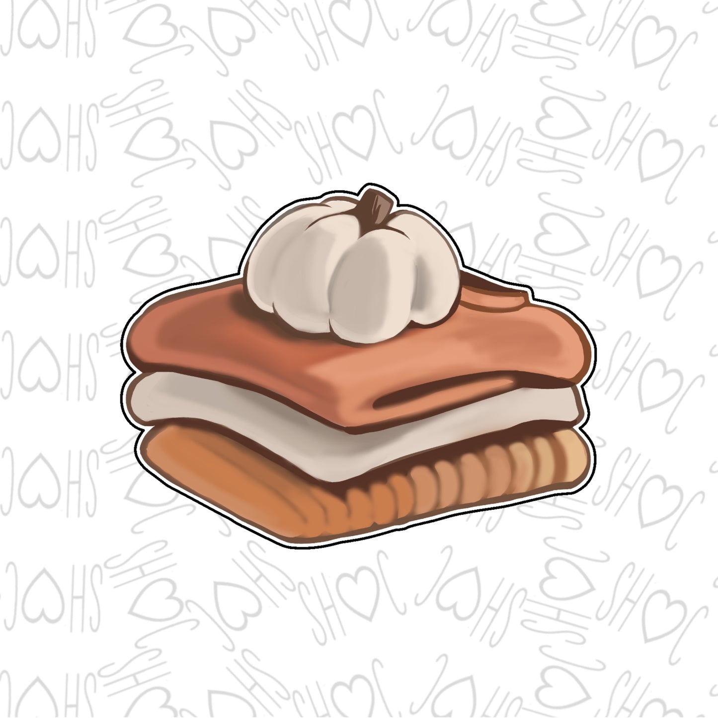 DONE TO ORDER: Sweater Pile Cookie Cutter - SHCreations