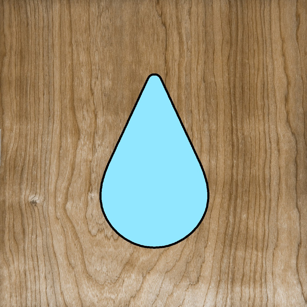 DONE TO ORDER: Tear Drop/ Water Drop Cookie Cutter - SHCreations