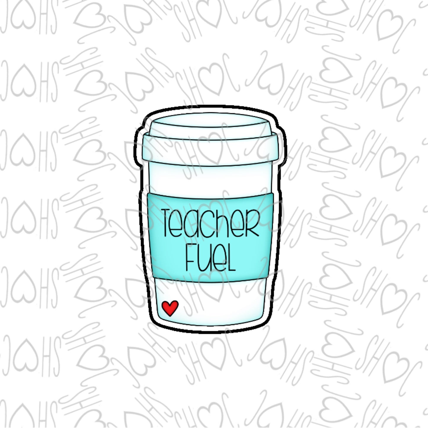 DONE TO ORDER: To Go Coffee Cup 2 Cookie Cutter - SHCreations