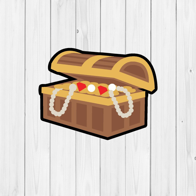 DONE TO ORDER: Treasure Chest Cookie Cutter - SHCreations