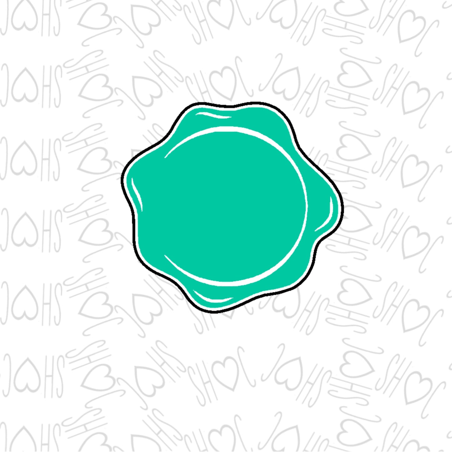 DONE TO ORDER: Wax Seal 3 Cookie Cutter - SHCreations