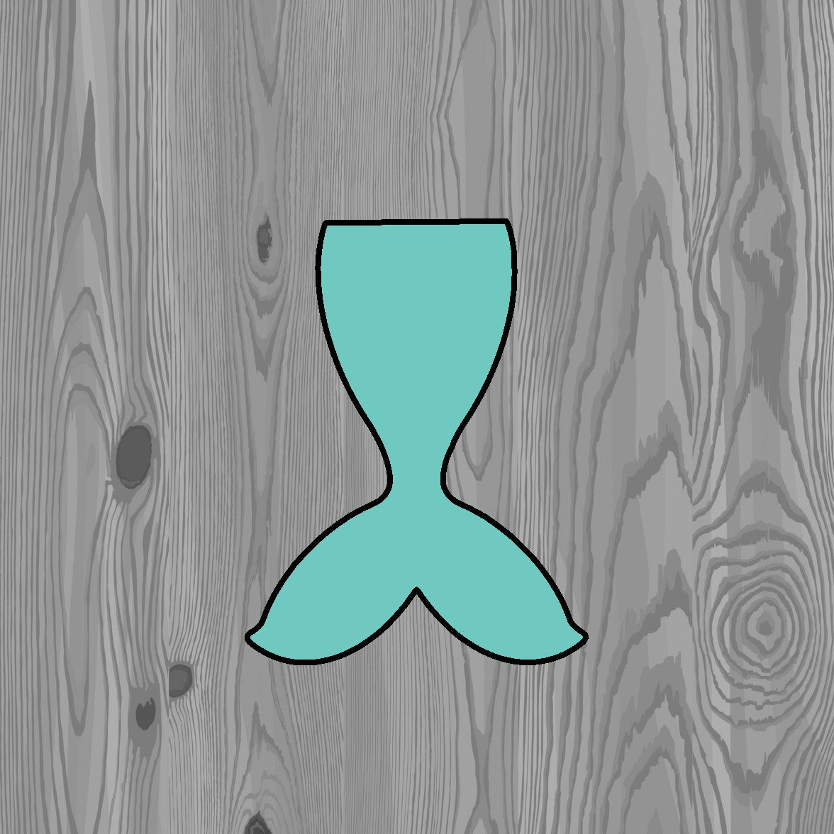 Mermaid Tail 1 Cookie Cutter - SHCreations