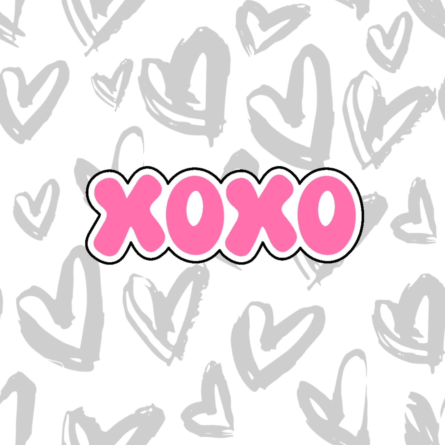 DONE TO ORDER: XOXO Cookie Cutter - SHCreations
