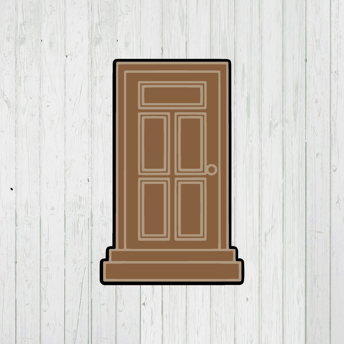 DONE TO ORDER: Front Door Cookie Cutter - SHCreations
