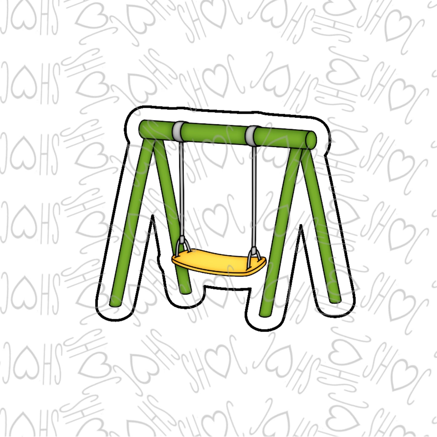 DONE TO ORDER: Swing Cookie Cutter - SHCreations