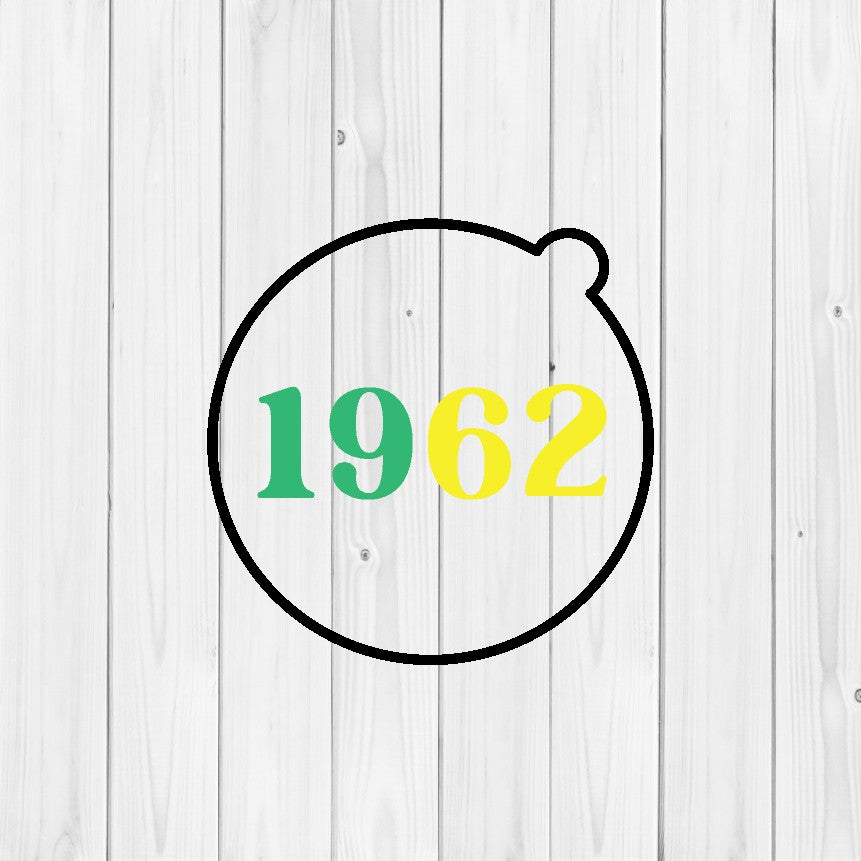 DONE TO ORDER: "1962" Fondant Embosser - SHCreations