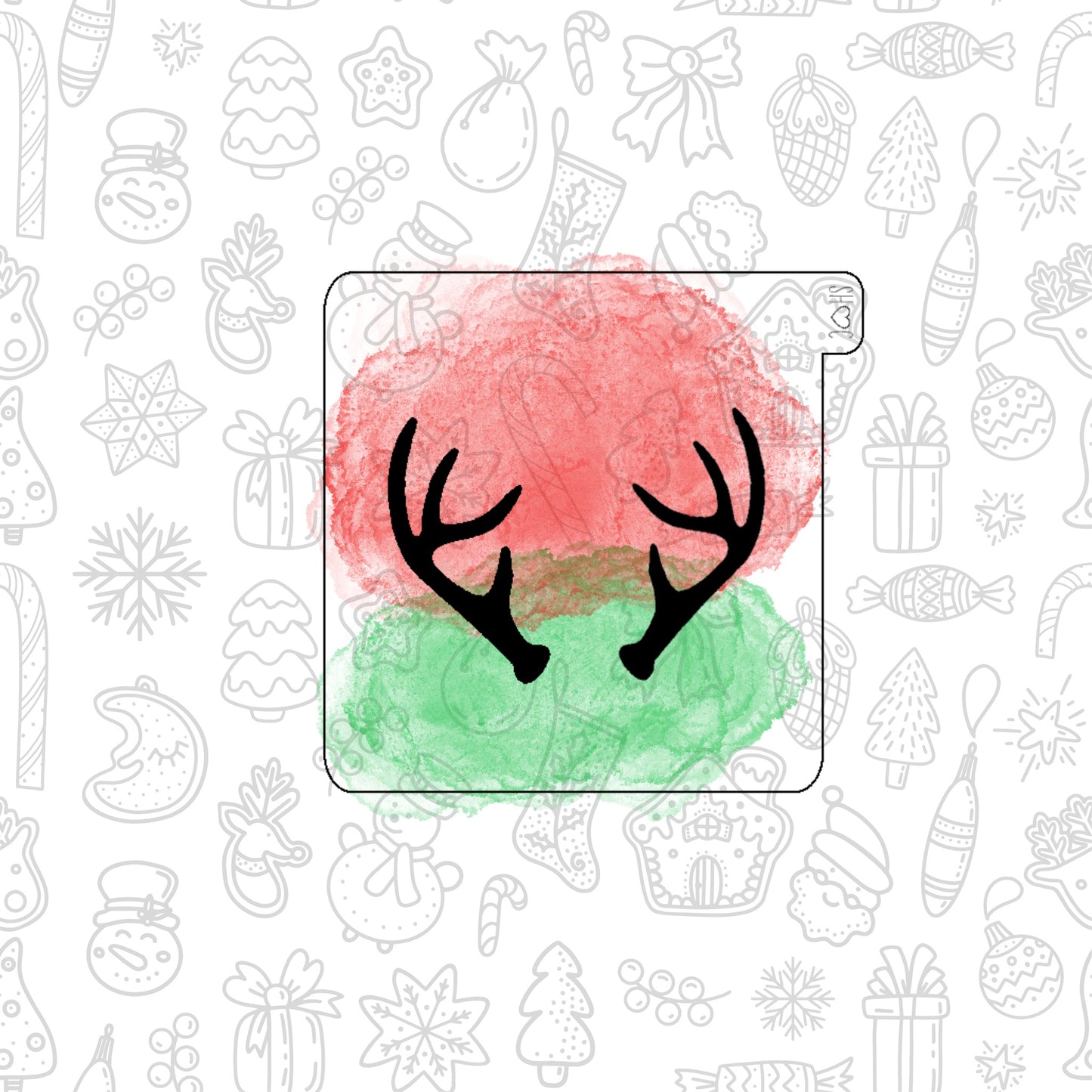 DONE TO ORDER: Antlers Fondant Embosser - SHCreations