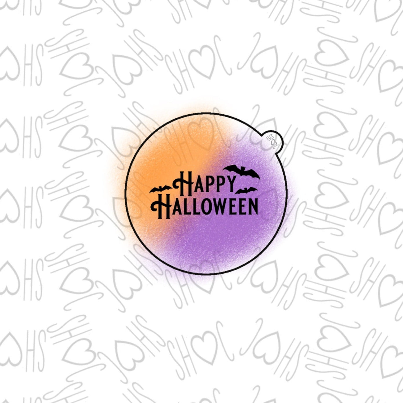 DONE TO ORDER: "Happy Halloween" Fondant Embosser - SHCreations