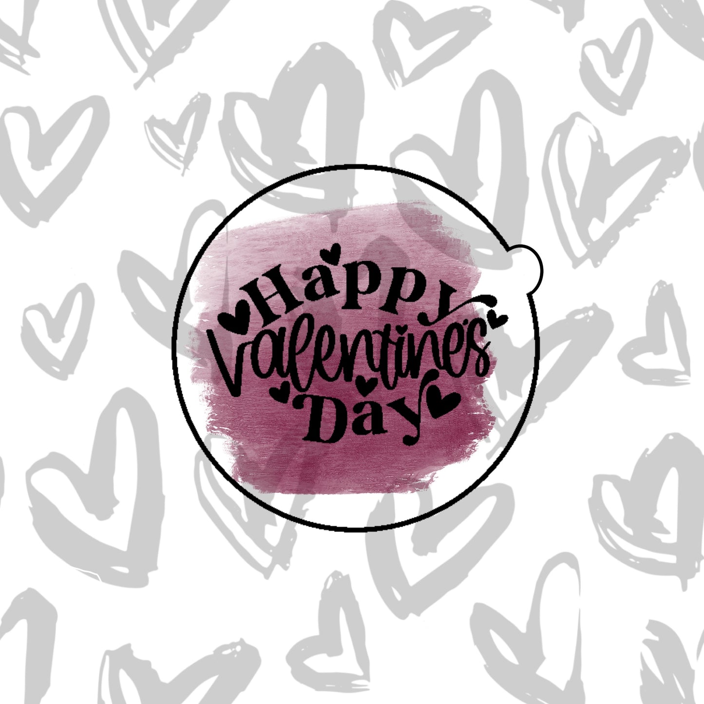 DONE TO ORDER: Happy Valentines Day Fondant Embosser - SHCreations