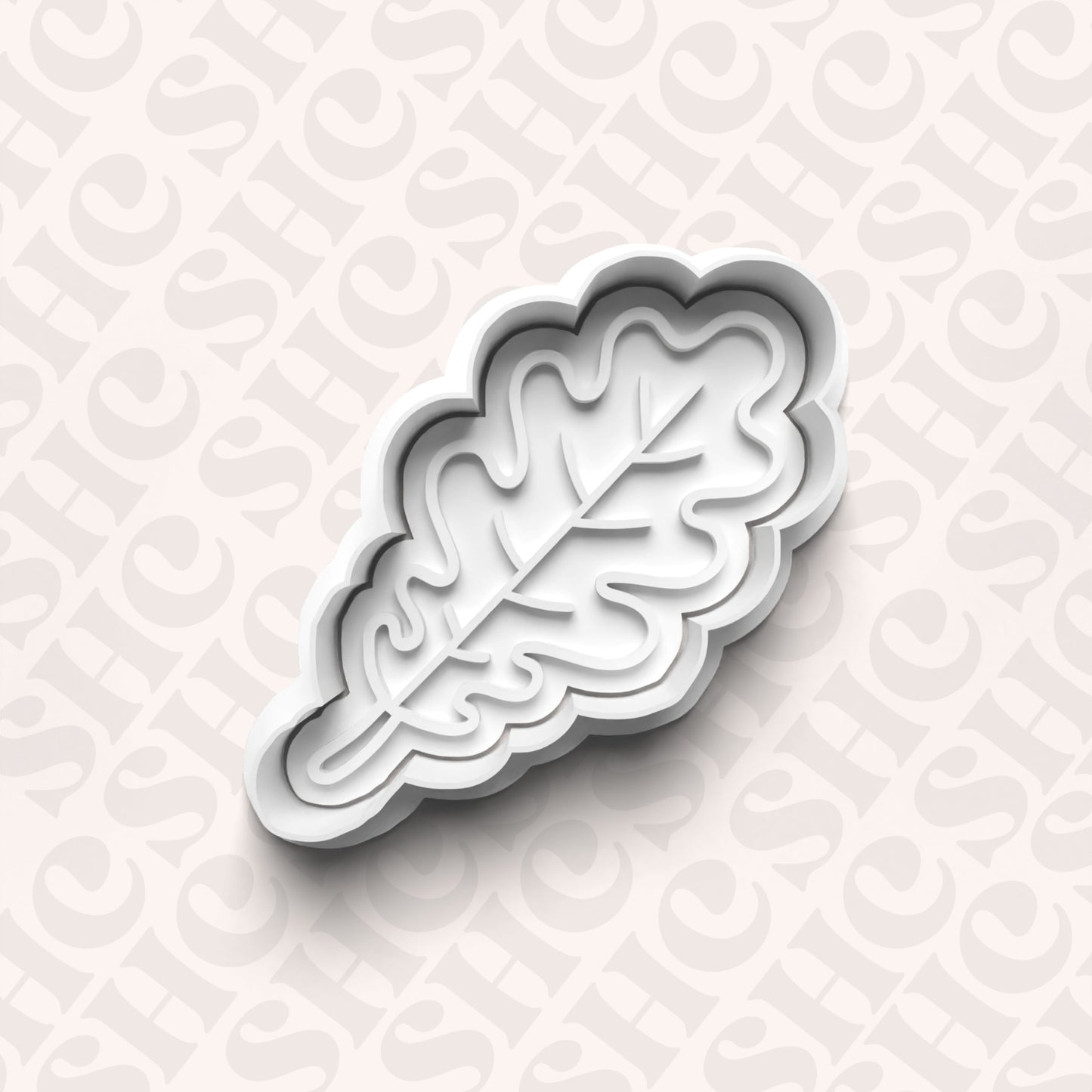 DONE TO ORDER: Leaf Cookie Cutter + Fondant Set