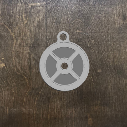 Custom NFC Weight Keychain