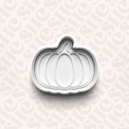 DONE TO ORDER: Pumpkin Cookie Cutter + Fondant Set