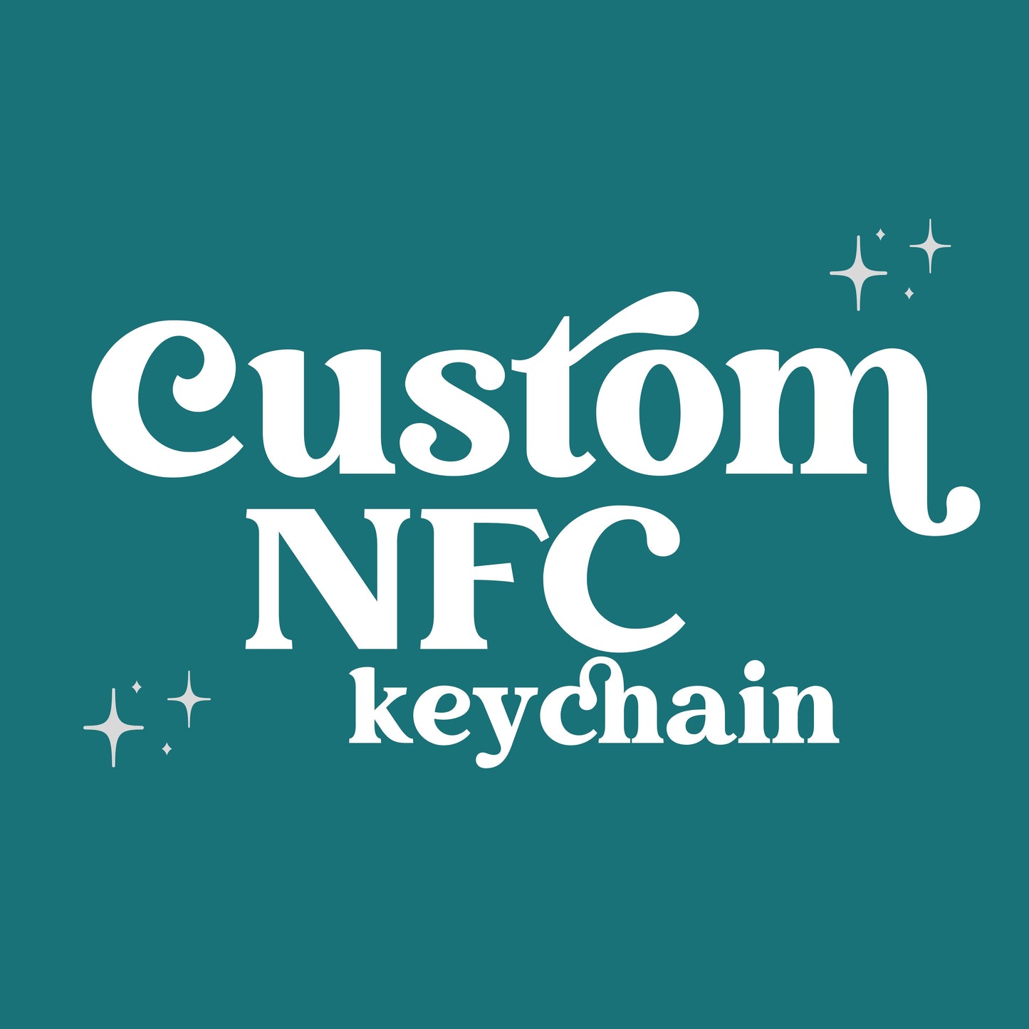 Custom NFC Keychain