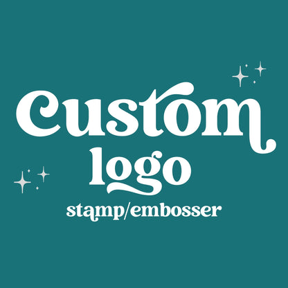 Custom Logo Fondant Stamp or Embosser - SHCreations