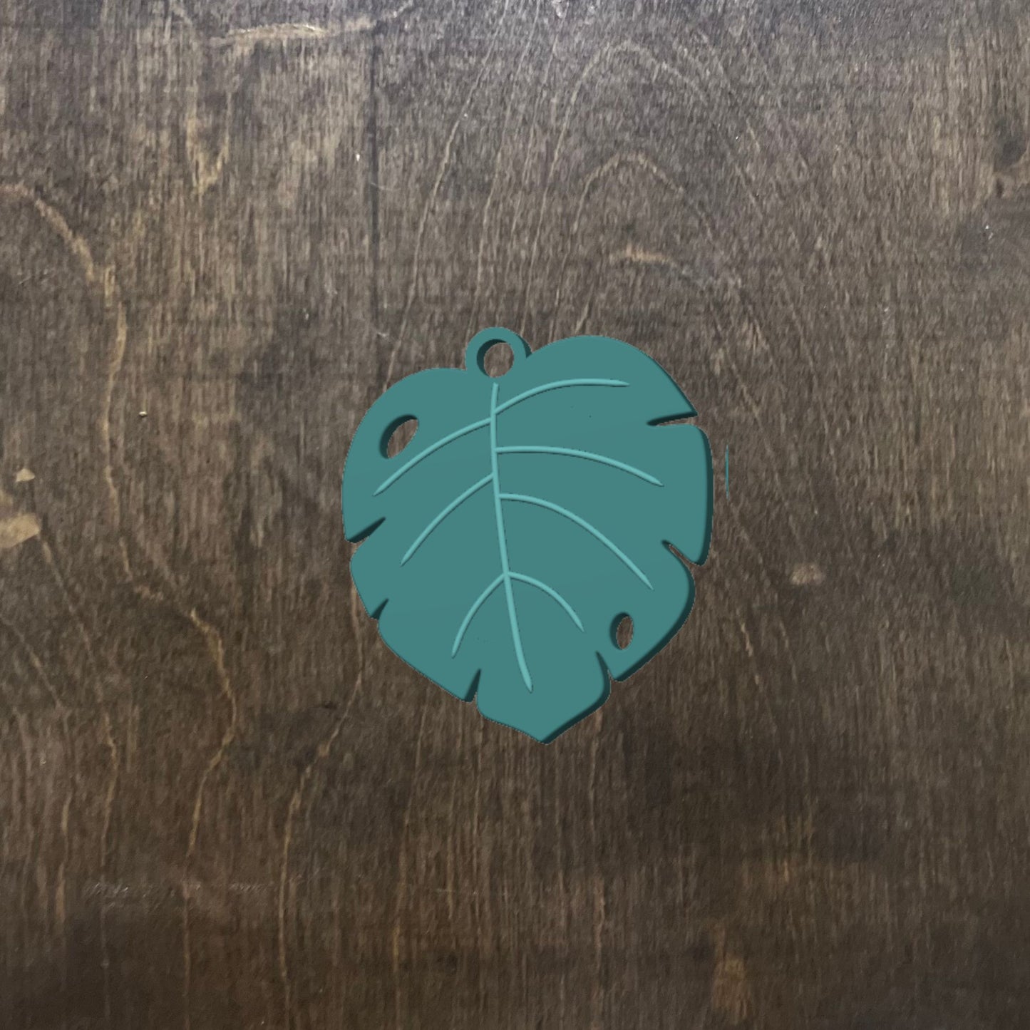Custom NFC Monstera Keychain