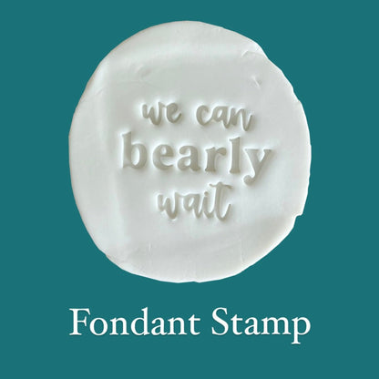 Custom Fondant Stamp or Embosser - SHCreations