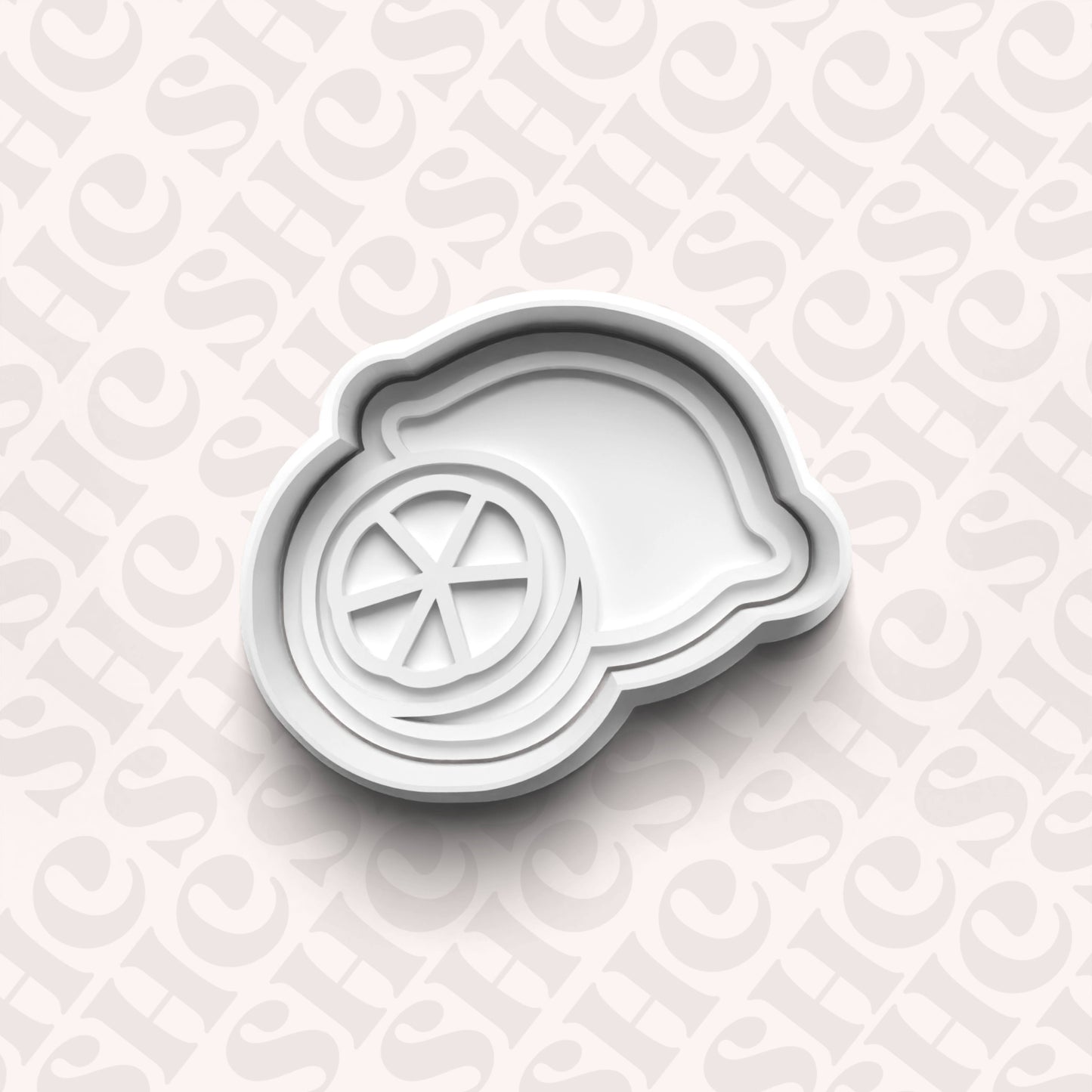 DONE TO ORDER: Lemon Cookie Cutter + Fondant Stamp Set