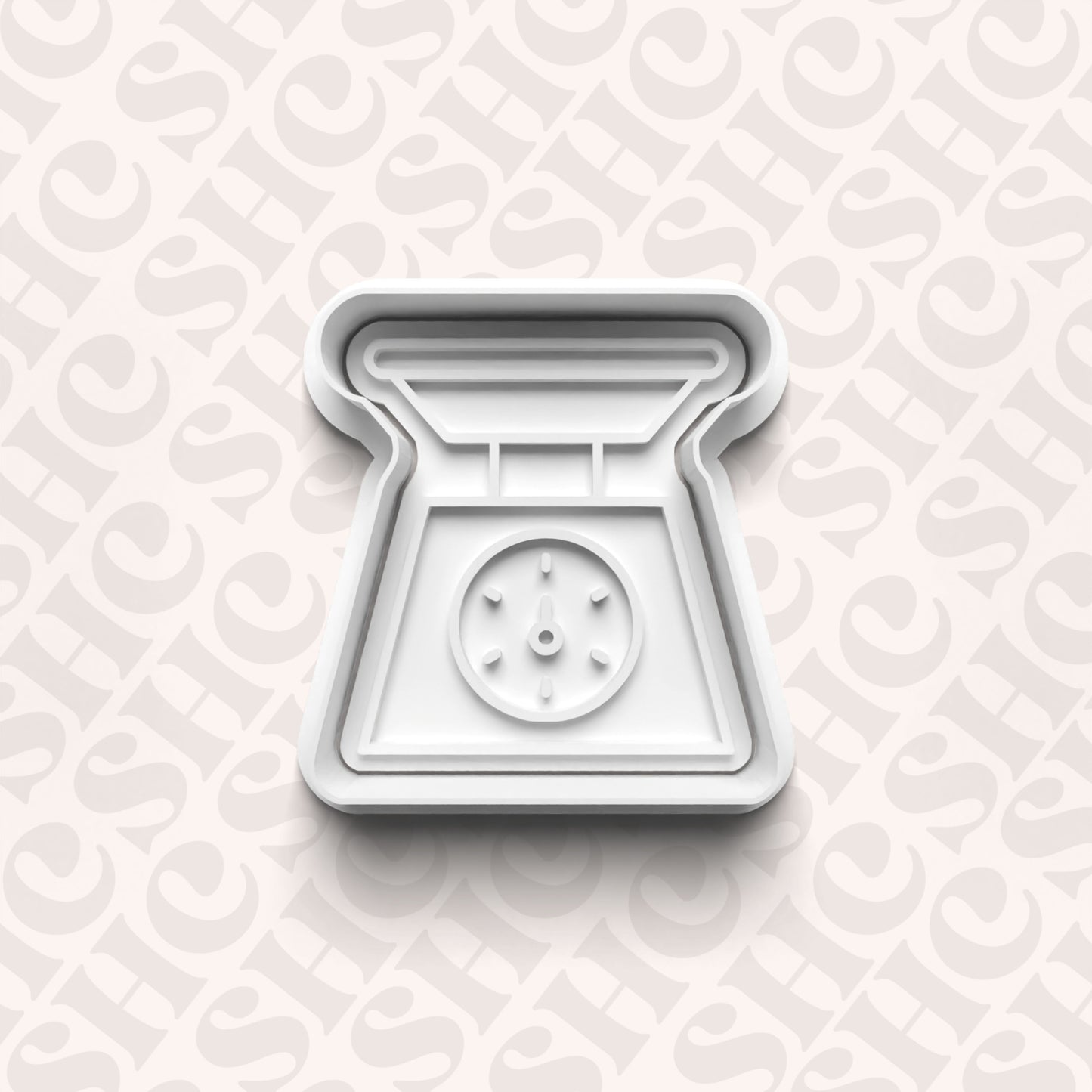 DONE TO ORDER: Scale Cookie Cutter + Fondant Stamp Set