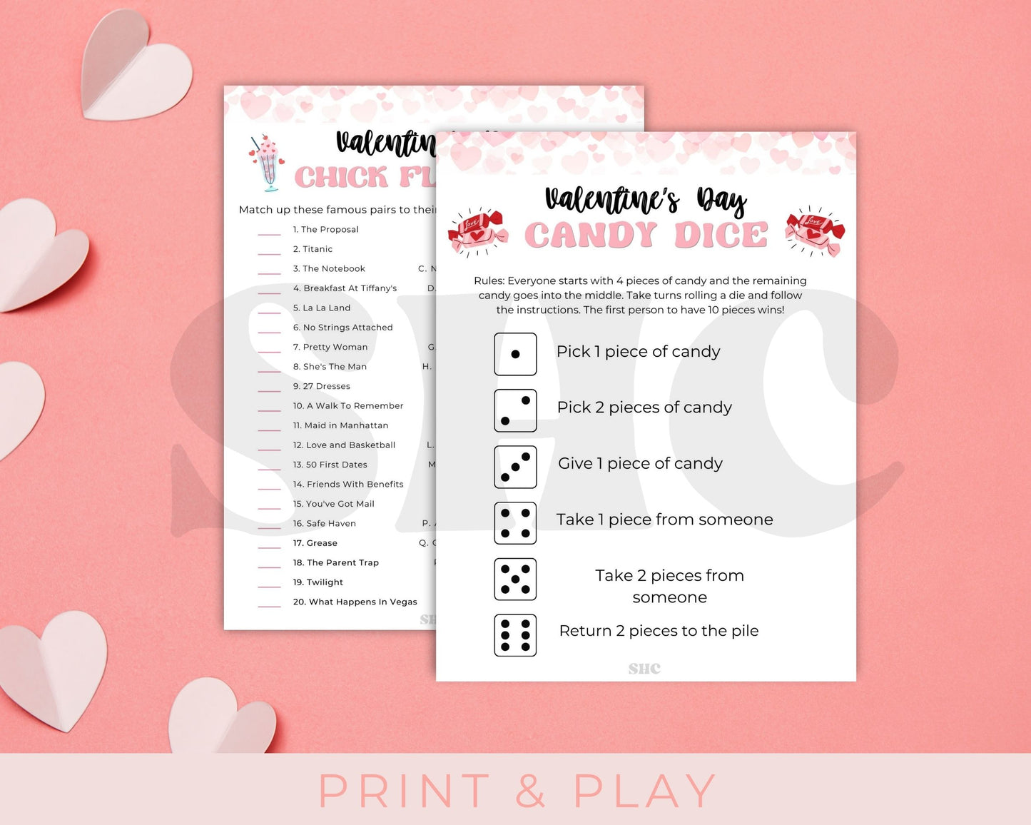 Love & Laughter Galore: Unwrap Joy with Our Adults Valentine's Day Game Bundle