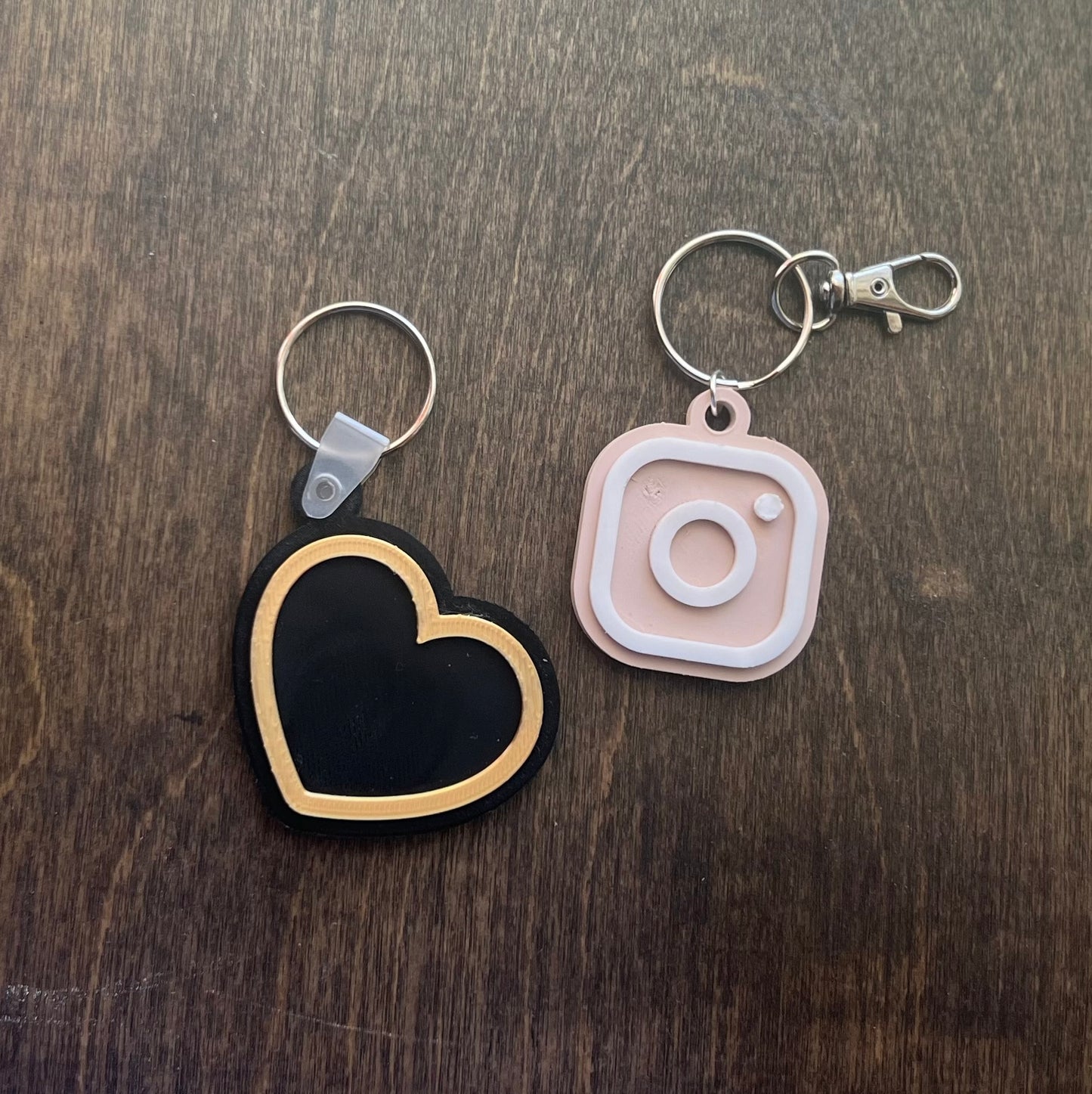 Custom NFC Keychain - Heart