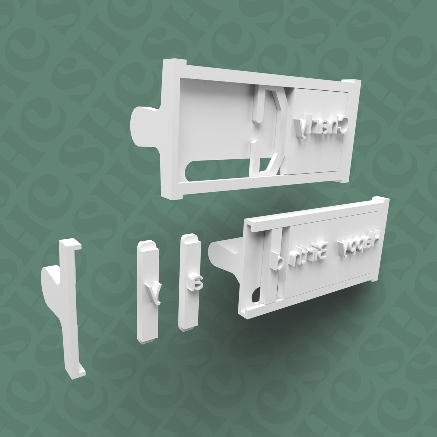 Alphabet Stamp Set (Arial Font)