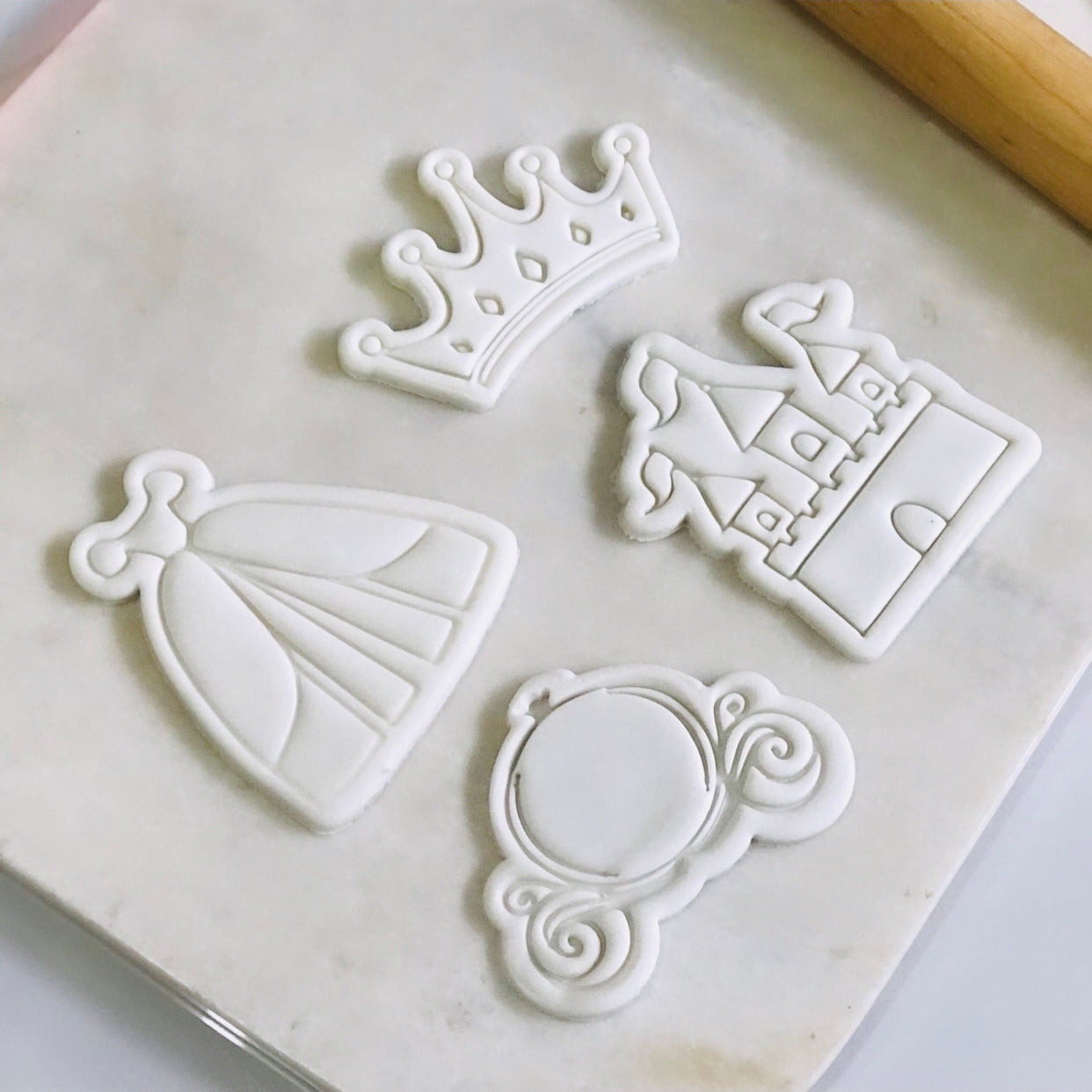 DONE TO ORDER: Princess Dress Cookie Cutter/Fondant Stamp