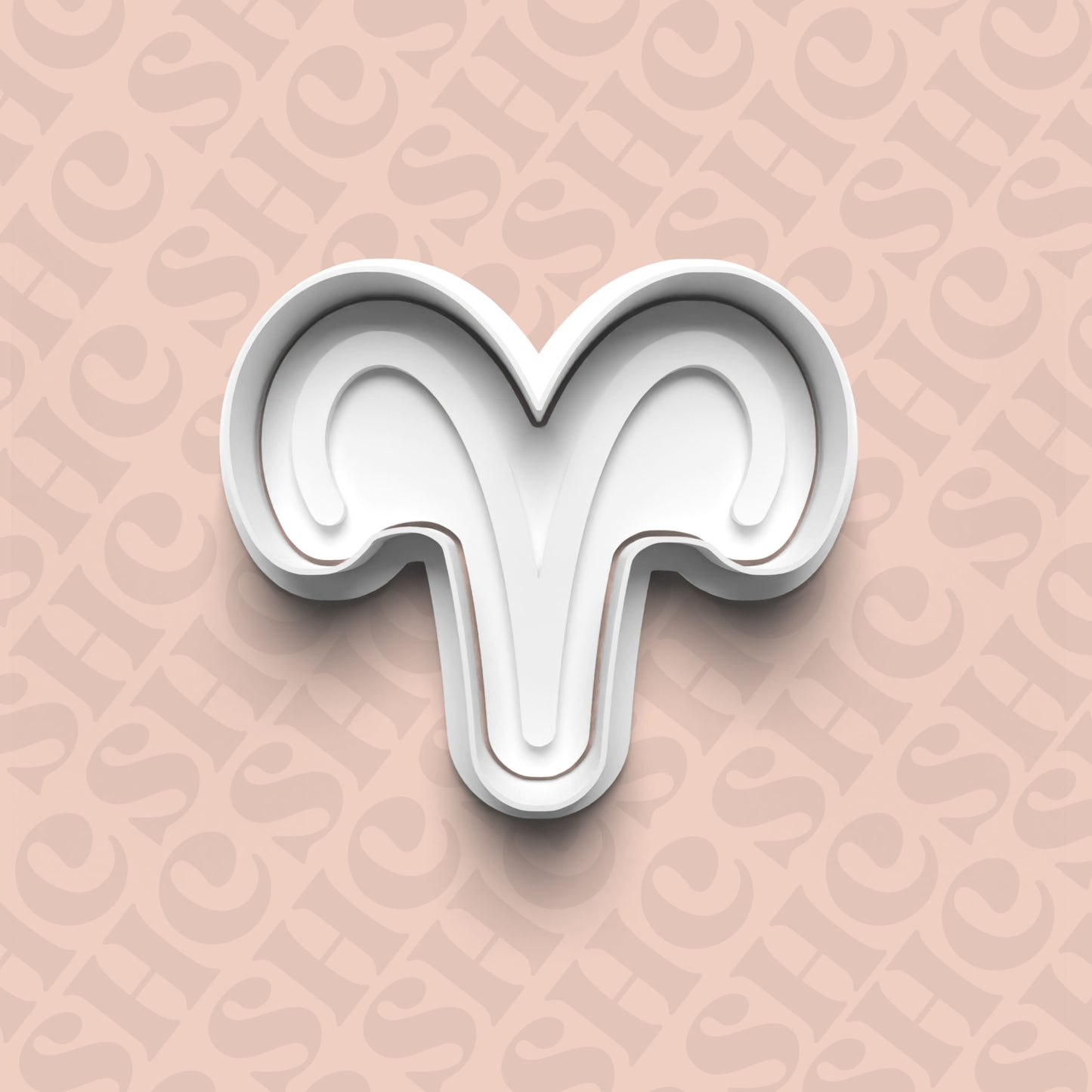 DONE TO ORDER: Aries Cookie Cutter + Fondant Stamp Set