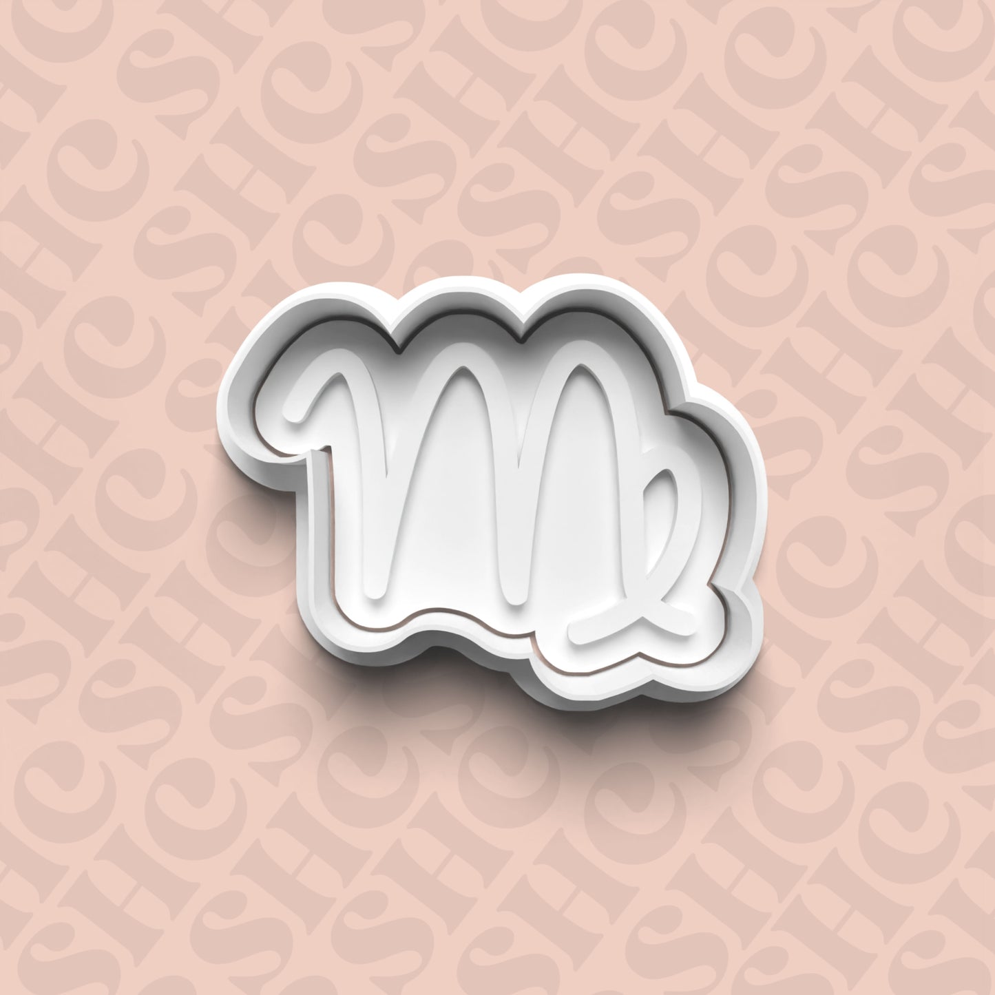 DONE TO ORDER: Virgo Cookie Cutter + Fondant Stamp Set