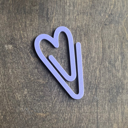 3D Printed Heart Paperclip Bundle - Perfect for Gifts, Office & Stationery Organization