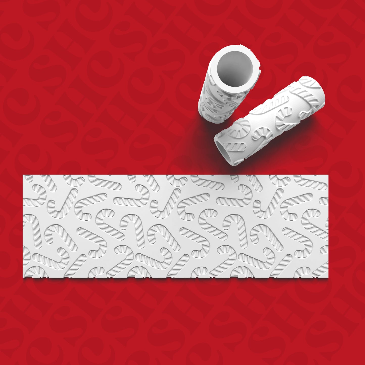 Done to Order: Christmas Texture Roller 5