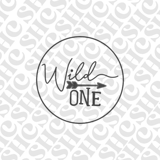 DONE TO ORDER: "Wild One" Fondant Stamp 2