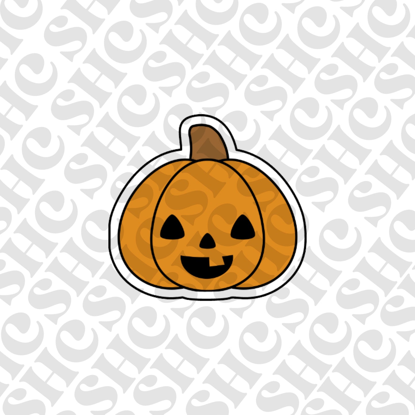 DONE TO ORDER: Jack O Lantern Cookie Cutter/Fondant Stamp