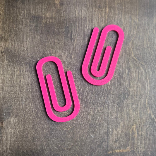 3D Printed Standard Paperclip - Durable, Sleek Design for Office and Home Organization