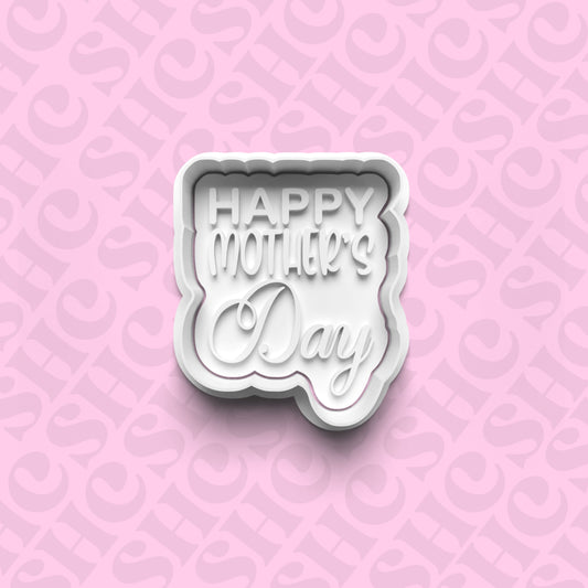 DONE TO ORDER: "Happy Mother's Day" Fondant Stamp Set 2