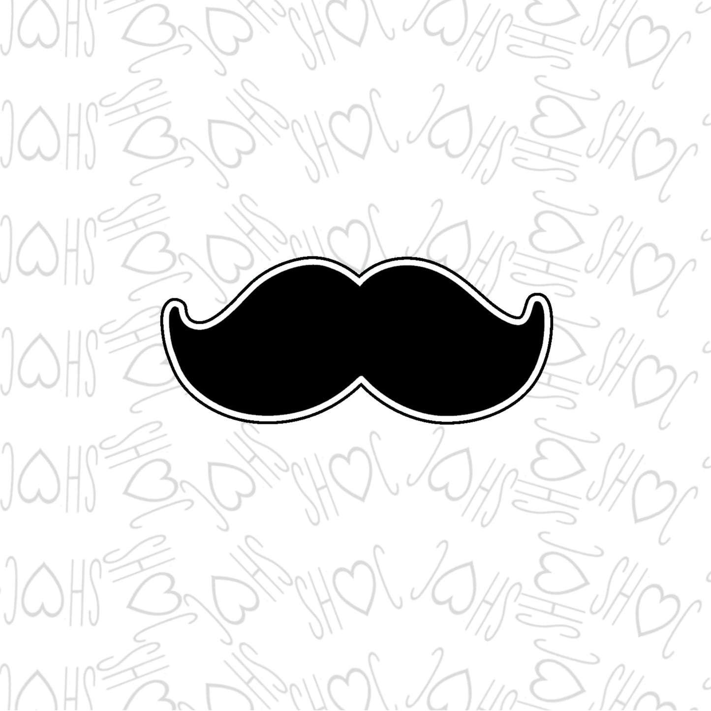 DONE TO ORDER: Mustache Cookie Cutter