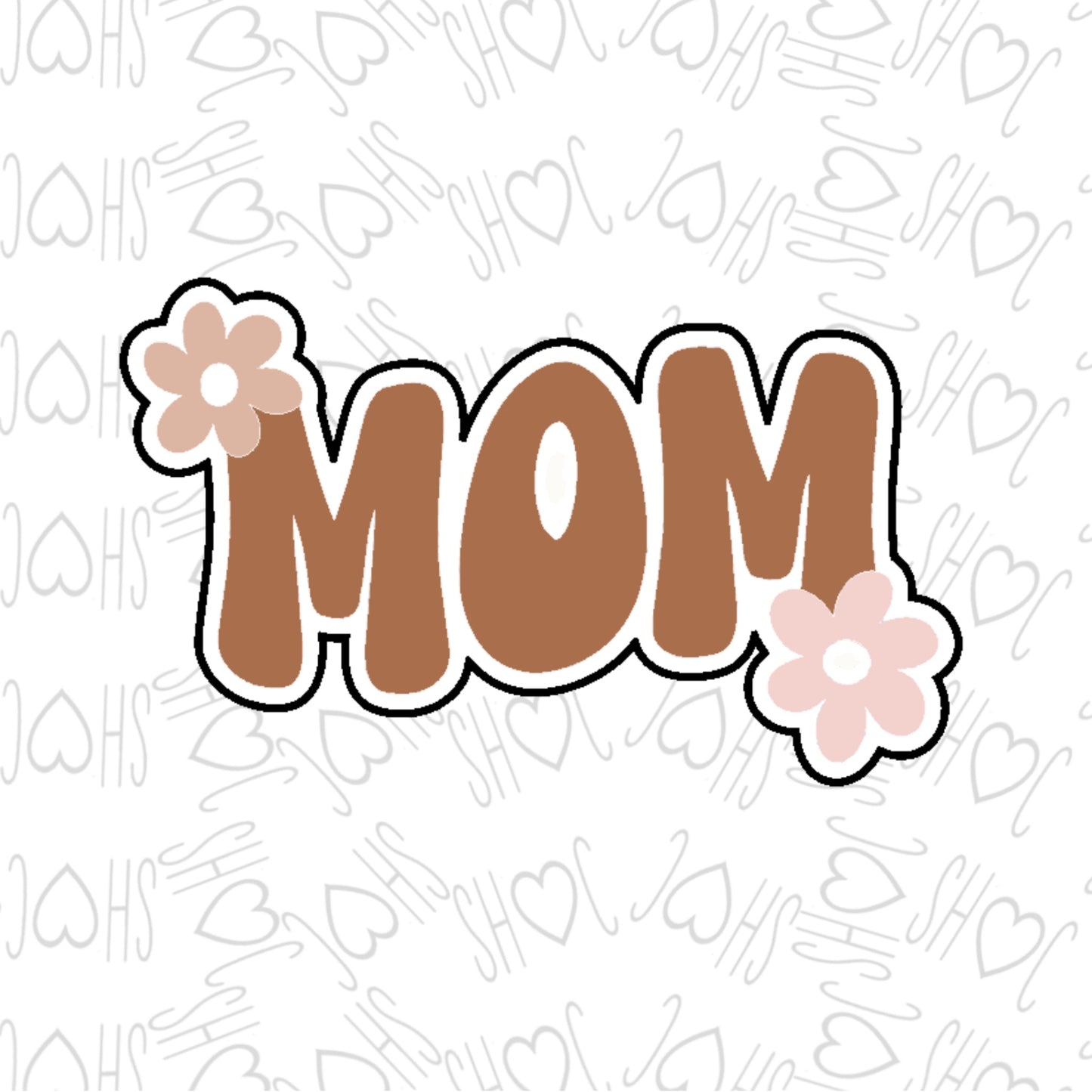 DONE TO ORDER: Retro Mom Cookie Cutter