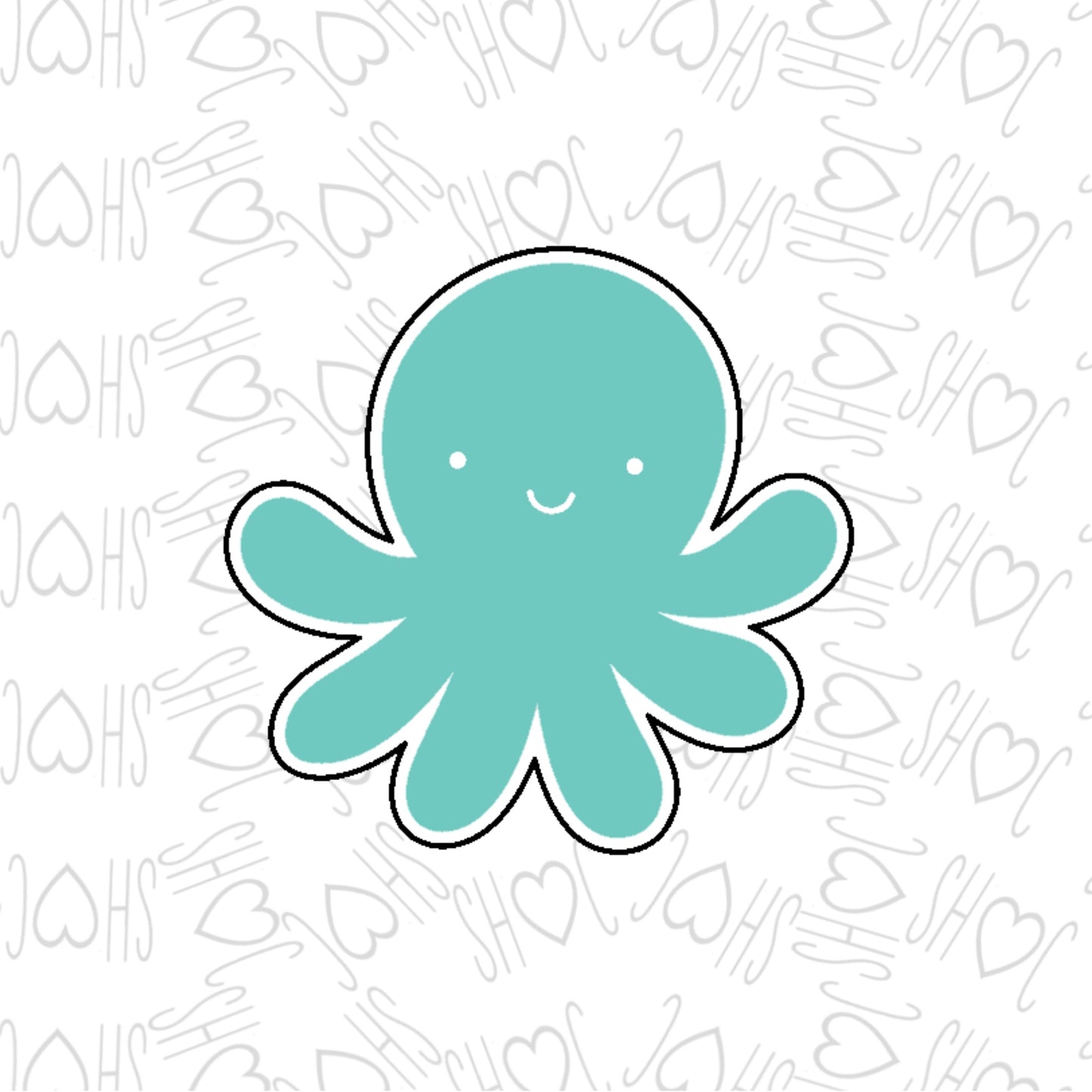 DONE TO ORDER: Octopus Cookie Cutter