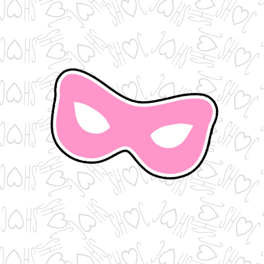 DONE TO ORDER: Superhero Mask Cookie Cutter