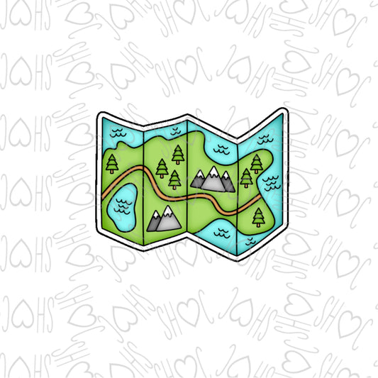 DONE TO ORDER: Map Cookie Cutter