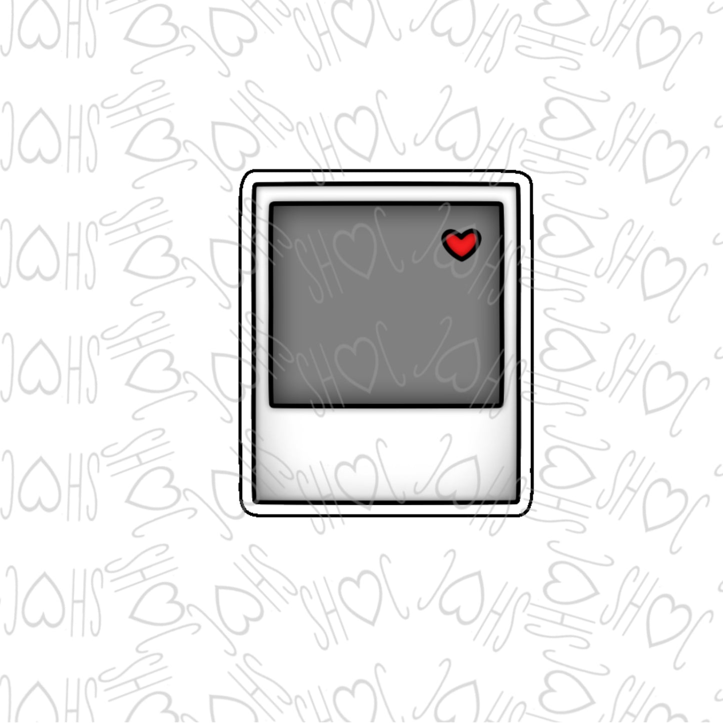 DONE TO ORDER: Polaroid Cookie Cutter