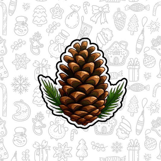 DONE TO ORDER: Pinecone 2 Cookie Cutter