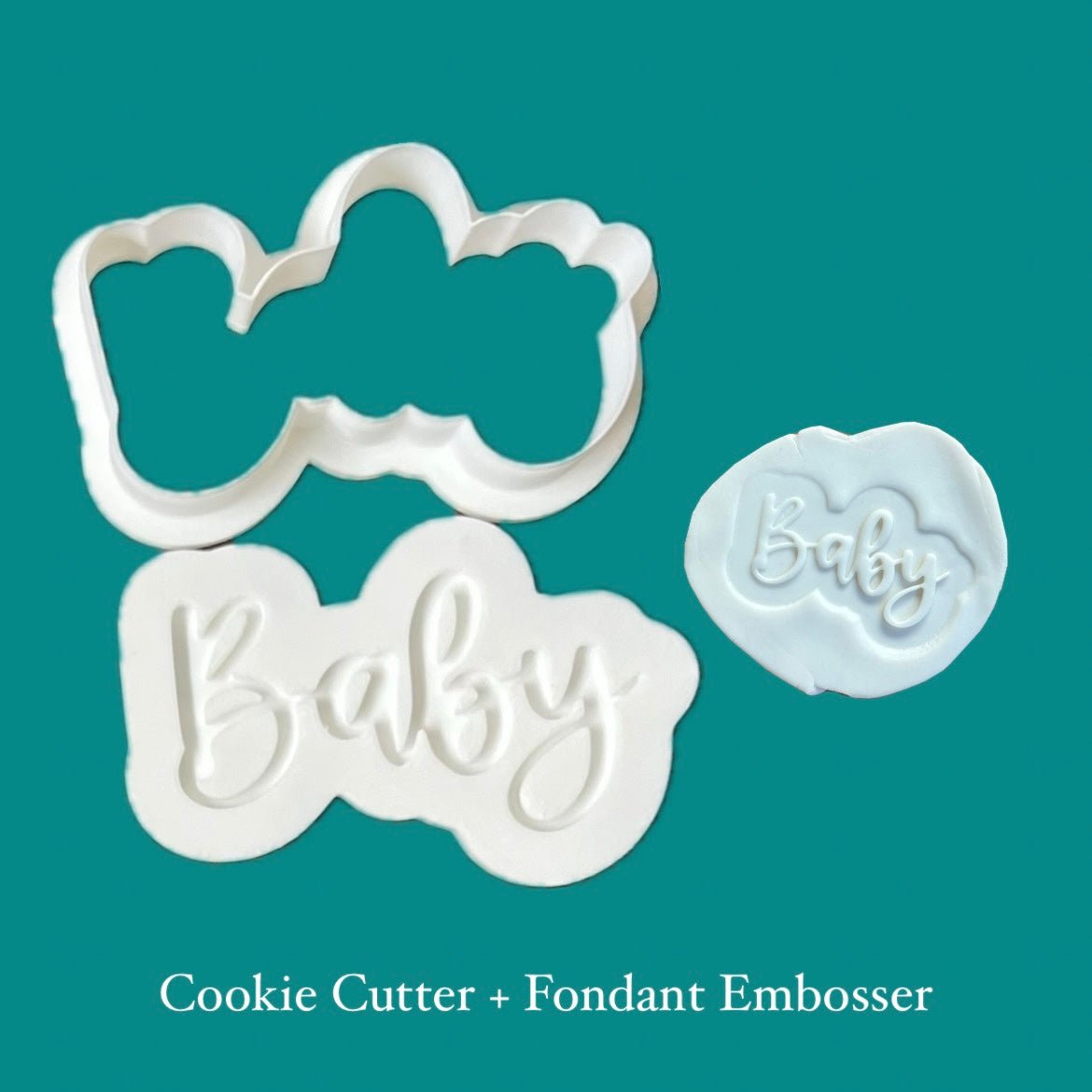 Custom Cookie Cutter + Stamp or Embosser Set - SHCreations