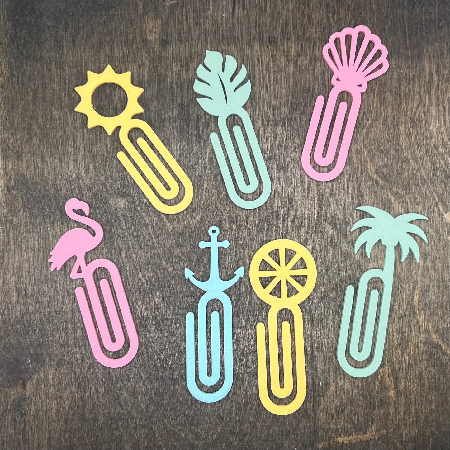 Custom 3D Printed Summer Bookmark Bundle -