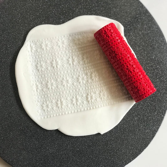 Done to Order : 3D Christmas Knit Texture Roller - SHCreations